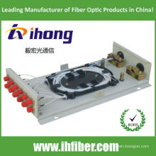 Caixa de parede caixa de terminação de fibra óptica FC12 com adaptadores e tranças